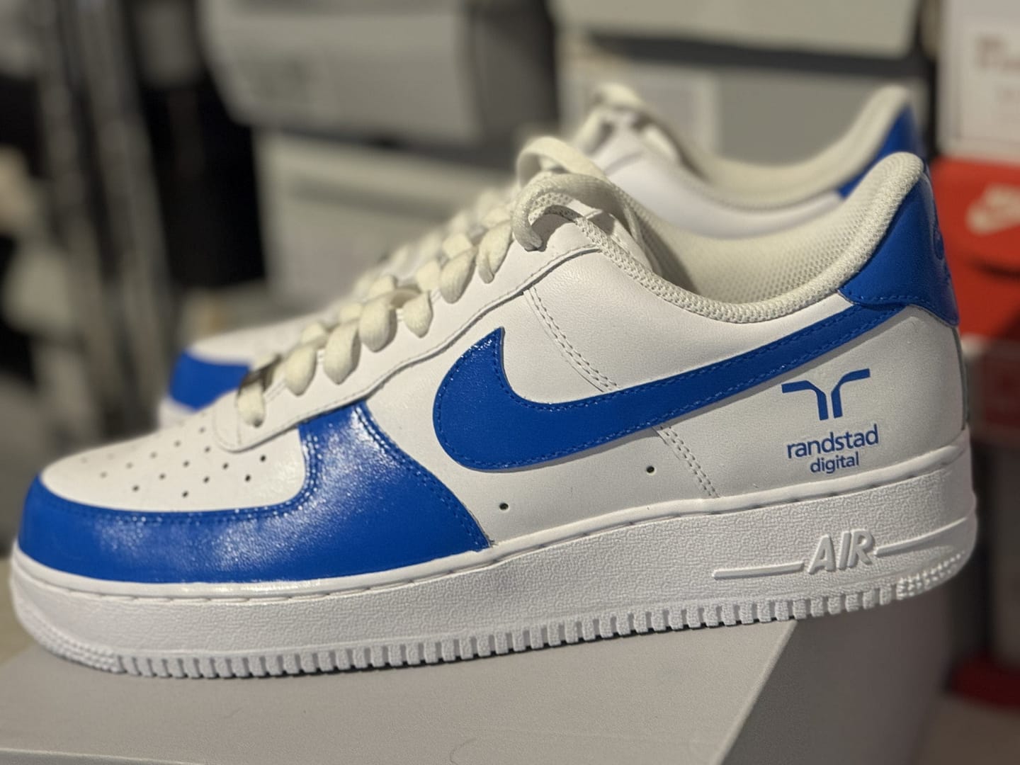 hand painted Nike shoes for events