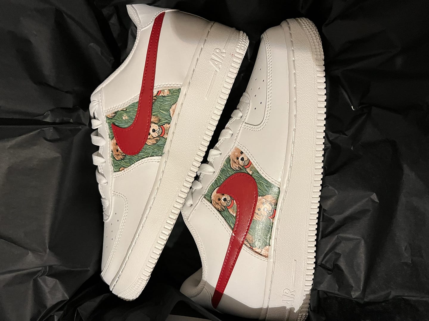 cust and sew nike sneakers