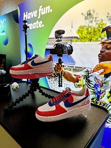 branded sneakers for tradeshows and events