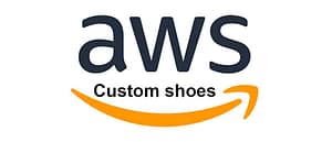 custom shoes for business. aws custom sneakers
