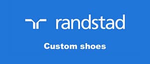 custom sneakers for ranstad digital