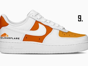 branded sneakers for company shoes