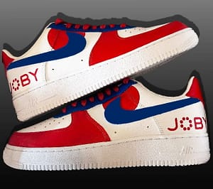 joby customised sneakers for business events