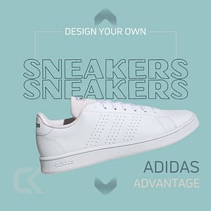 design your own branded custom adidas sneakers