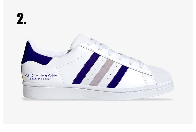 custom branded sneakers for business