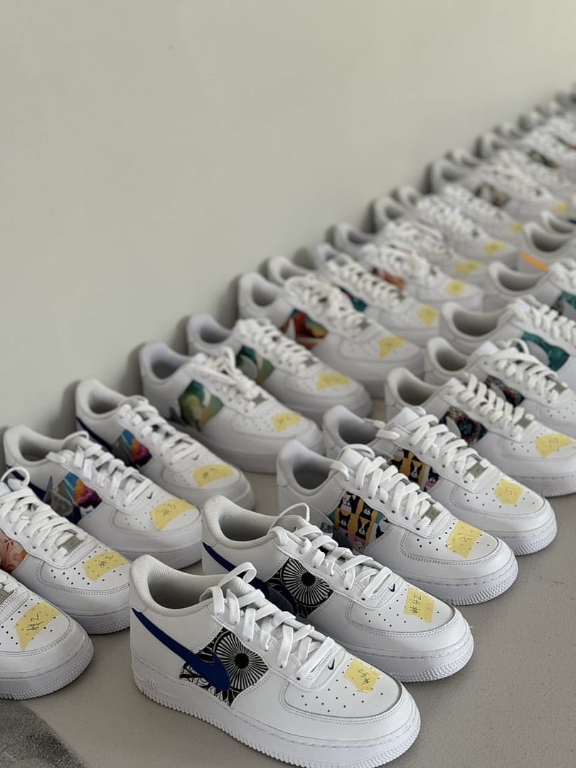 customised Nike shoes for corporate events