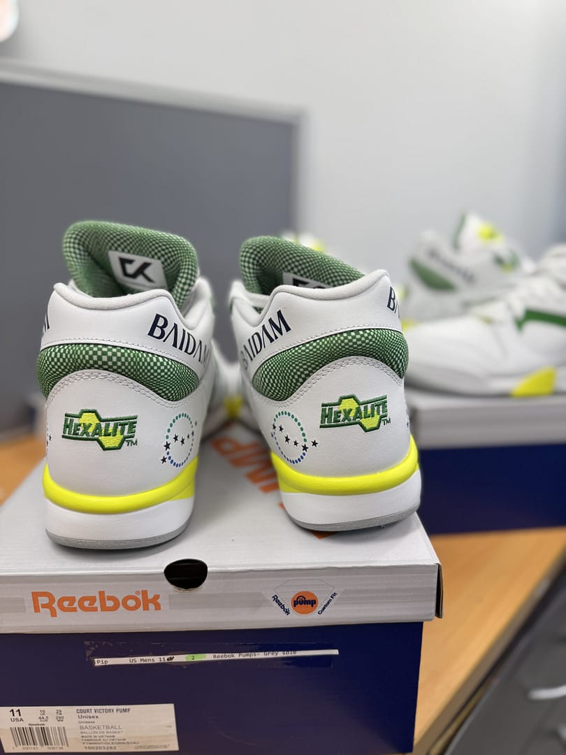 Custom Reebok pumps shoes