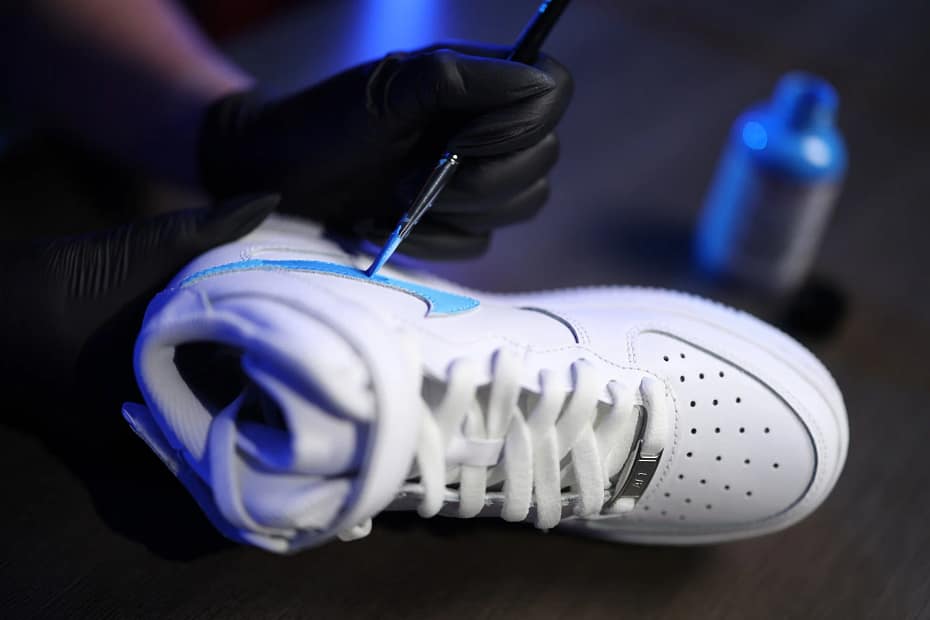 custom painted shoes for business